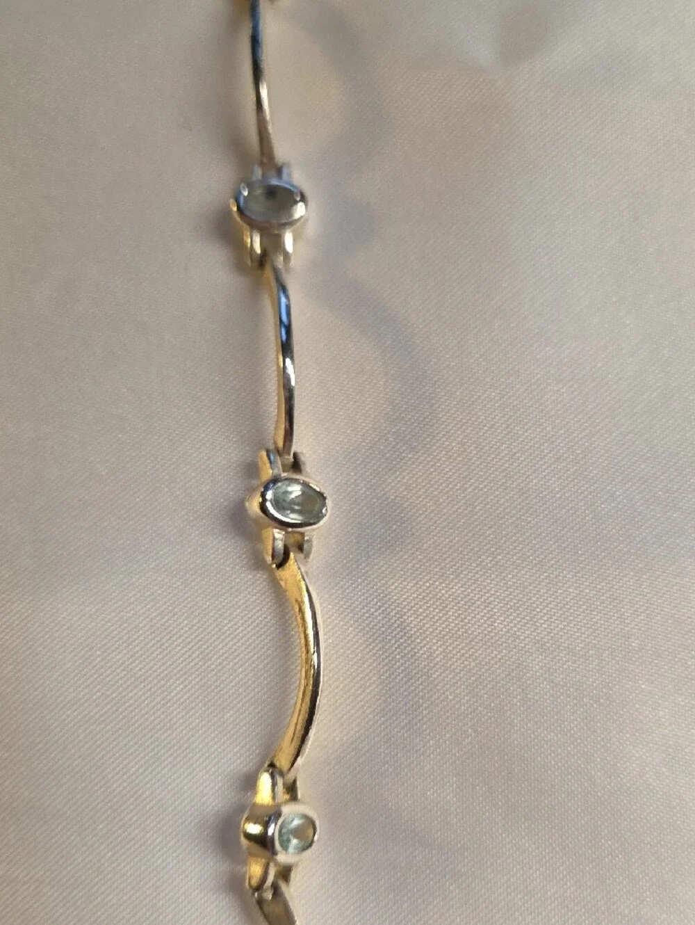 Topaz Silver Women's Bracelet